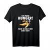 Hunger Man Schäle Mir Eine Kuh T-Shirt - Humorvolles Fleischfresser Anti-Vegan Geschenk für Grillmeister, Metzger & Fleischliebhaber