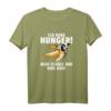 Hunger Man Schäle Mir Eine Kuh T-Shirt - Humorvolles Fleischfresser Anti-Vegan Geschenk für Grillmeister, Metzger & Fleischliebhaber
