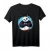 HapDeer Kung Fu Master Paint Smear Portrait T-Shirt – Offiziell lizenziertes Geschenk für Kampfsport-Fans
