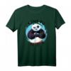 HapDeer Kung Fu Master Paint Smear Portrait T-Shirt – Offiziell lizenziertes Geschenk für Kampfsport-Fans