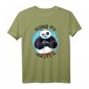 HapDeer Kung Fu Master Paint Smear Portrait T-Shirt – Offiziell lizenziertes Geschenk für Kampfsport-Fans