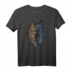 Wolfs Tiermotiv T-Shirt – Kunstvolles Wolfdesign als Geschenk für Geburtstag & Weihnachten