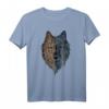 Wolfs Tiermotiv T-Shirt – Kunstvolles Wolfdesign als Geschenk für Geburtstag & Weihnachten