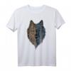 Wolfs Tiermotiv T-Shirt – Kunstvolles Wolfdesign als Geschenk für Geburtstag & Weihnachten