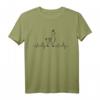 Alpaka Lama Herzschlag T-Shirt für Frauen, Männer und Kinder – Witziges Tier-Design, perfektes Geschenk zum Valentinstag, Geburtstag und Weihnachten