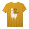 Just A Girl Who Loves Alpacas - Lustiges Lama T-Shirt für Mädchen zum Valentinstag, Geburtstag & Einschulung