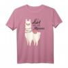 Just A Girl Who Loves Alpacas - Lustiges Lama T-Shirt für Mädchen zum Valentinstag, Geburtstag & Einschulung