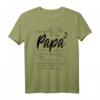 Werdender Vater zweifacher Papa hoch 2 T-Shirt - Mathe & Physik Motiv für Zwillingseltern, Lehrer & Wissenschaftler als Geschenk zur Babyparty