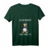Damen Lustiges Pinguin T-Shirt mit V-Ausschnitt - Für Morgenmuffel & Ironische Sprüche, Perfekte Geschenkidee