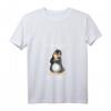 Damen Lustiges Pinguin T-Shirt mit V-Ausschnitt - Für Morgenmuffel & Ironische Sprüche, Perfekte Geschenkidee
