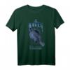 The Raven Edgar Allan Poe Gothic Literature T-Shirt – Dunkles Magie Design, Perfekt für Literaturfans, Halloween & Geburtstage