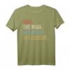 Dad Man Myth Legend T-Shirt - Lustiges Vatertagsgeschenk für Papa, Ehemann, Bruder, Großvater, Geburtstags- und Weihnachtsgeschenk