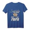 Superhelden ohne Umhang nennt man Papa T-Shirt - Lustiges Vatertags- und Geburtstagsgeschenk für Väter