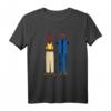 HapDeer Man und Pedro T-Shirt - Lizenziertes Up in Smoke Comedy T-Shirt für Fans von Cheech und Chong