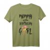 Mommy Of The Birthday Girl Eiscreme Love T-Shirt - Perfekt für Geburtstagsfeiern, Partys & Feiertage für Männer, Frauen und Kinder
