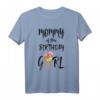 Mommy Of The Birthday Girl Eiscreme Love T-Shirt - Perfekt für Geburtstagsfeiern, Partys & Feiertage für Männer, Frauen und Kinder