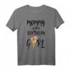 Mommy Of The Birthday Girl Eiscreme Love T-Shirt - Perfekt für Geburtstagsfeiern, Partys & Feiertage für Männer, Frauen und Kinder