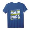 Lustiges Papa T-Shirt - Bester Papa der Welt Geschenk für Maler, Handwerker & werdende Väter, perfekt für Vatertag, Geburtstage und Schwangerschaftsbekanntgabe