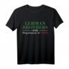 Lehman Brothers 2008 Department Of Yolo T-Shirt - Humorvolles Finanzkrisen Motiv für Wirtschaftsliebhaber