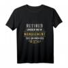 Im Ruhestand unter neuer Management siehe Enkelkinder T-Shirt – Humorvolles Geschenk für Rentner und Großeltern