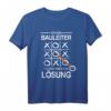 Ich bin Bauleiter ich finde immer eine Lösung T-Shirt – Lustiges Bauleiter Outfit für Bauherren & Baustellenprofis