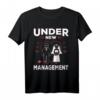 Under New Management Ball & Chain Ehe Hochzeit Fun Shirt - Lustiges Geschenk für Verheiratete, Ehemänner und Ehefrauen