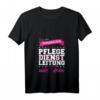 Damen Pflegedienstleitung T-Shirt mit V-Ausschnitt - Humorvolles Geschenk für PDL zum Geburtstag, Weihnachten & Jubiläum
