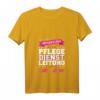 Damen Pflegedienstleitung T-Shirt mit V-Ausschnitt - Humorvolles Geschenk für PDL zum Geburtstag, Weihnachten & Jubiläum