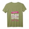 Damen Pflegedienstleitung T-Shirt mit V-Ausschnitt - Humorvolles Geschenk für PDL zum Geburtstag, Weihnachten & Jubiläum