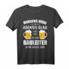 Lustiges Bauleiter T-Shirt - Geschenkidee für Bauaufsicht, Bauarbeiter & Kollegen auf der Baustelle