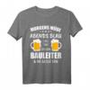 Lustiges Bauleiter T-Shirt - Geschenkidee für Bauaufsicht, Bauarbeiter & Kollegen auf der Baustelle