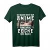 Ich gucke nicht nur Anime manchmal zocke ich auch - Manga Fans T-Shirt, cooles Geschenk für Anime- und Manga-Liebhaber