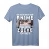 Ich gucke nicht nur Anime manchmal zocke ich auch - Manga Fans T-Shirt, cooles Geschenk für Anime- und Manga-Liebhaber