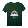 Regenbogen Kawaii Motiv Anime Manga Wolke Regen Regenwolke T-Shirt - Buntes, niedliches Design für Anime- und Manga-Fans