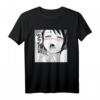 Ahegao Manga Ecchi Otaku Hentai Sexy Waifu Girl T-Shirt – Perfektes Geschenk für Anime- und Manga-Liebhaber zu Feiertagen wie Weihnachten, Halloween und Geburtstagen