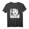 Ahegao Manga Ecchi Otaku Hentai Sexy Waifu Girl T-Shirt – Perfektes Geschenk für Anime- und Manga-Liebhaber zu Feiertagen wie Weihnachten, Halloween und Geburtstagen