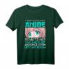Anime Manga Kawaii Ich gucke nicht nur Anime T-Shirt – Perfektes Geschenk für Otaku, Cosplay & Anime Fans für Damen und Herren