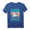 Anime Manga Kawaii Ich gucke nicht nur Anime T-Shirt – Perfektes Geschenk für Otaku, Cosplay & Anime Fans für Damen und Herren