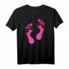 Füße mit Sonnenbrille T-Shirt – Perfekte Geschenkidee für Fußpfleger, Podologen, Nageldesigner und Kosmetikerinnen zu Geburtstag, Weihnachten oder Muttertag