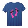 Füße mit Sonnenbrille T-Shirt – Perfekte Geschenkidee für Fußpfleger, Podologen, Nageldesigner und Kosmetikerinnen zu Geburtstag, Weihnachten oder Muttertag