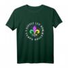 Laissez Les Bon Temps Rouler Fleur de Lis Mardi Gras T-Shirt & Tank Top – Lustiges Partykleid für Paraden & Fettdienstag in New Orleans Style