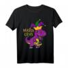 Mardi Grawr T-Rex Dinosaurier Kinder T-Shirt - Lustiges Kostüm für Mardi Gras, Karnevals-Party & Familienfeier