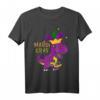 Mardi Grawr T-Rex Dinosaurier Kinder T-Shirt - Lustiges Kostüm für Mardi Gras, Karnevals-Party & Familienfeier