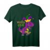 Mardi Grawr T-Rex Dinosaurier Kinder T-Shirt - Lustiges Kostüm für Mardi Gras, Karnevals-Party & Familienfeier