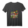 Damen Mardi Gras Shirt - Buntes Party T-Shirt mit V-Ausschnitt für Männer & Frauen | Perfektes Karnevalsoutfit & Geschenk für Mardi Gras 2023