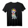 Mardi Gras Pibull Funny Dog T-Shirt – Lustiges Hundeshirt für Hundeliebhaber, Dog Mom & Dad, perfekte Geschenkidee für Mardi Gras Feierlichkeiten