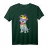 Mardi Gras Pibull Funny Dog T-Shirt – Lustiges Hundeshirt für Hundeliebhaber, Dog Mom & Dad, perfekte Geschenkidee für Mardi Gras Feierlichkeiten