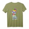 Mardi Gras Pibull Funny Dog T-Shirt – Lustiges Hundeshirt für Hundeliebhaber, Dog Mom & Dad, perfekte Geschenkidee für Mardi Gras Feierlichkeiten