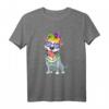 Mardi Gras Pibull Funny Dog T-Shirt – Lustiges Hundeshirt für Hundeliebhaber, Dog Mom & Dad, perfekte Geschenkidee für Mardi Gras Feierlichkeiten
