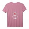 Damen Anker Retro Leuchtturm Nautisch T-Shirt mit V-Ausschnitt – Perfekt als Geschenk für Wasserliebhaber, Segler & Strandfans